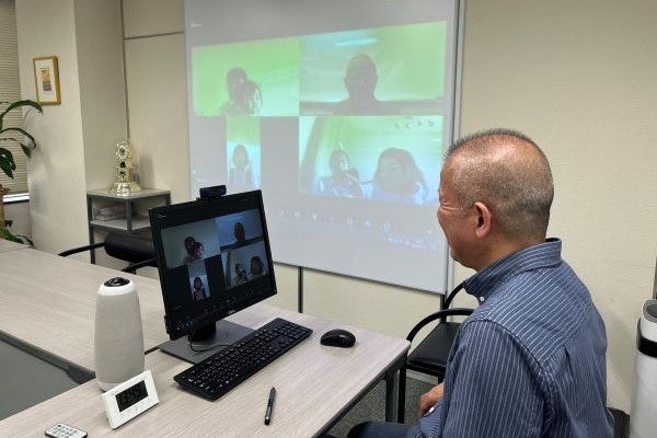 オンライン会議の様子